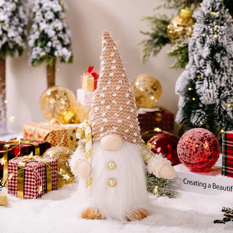 30cm Glow-in-the-Dark Gnome Squad: The Faceless Elves Who Bring Holiday Cheer and Confusion!
