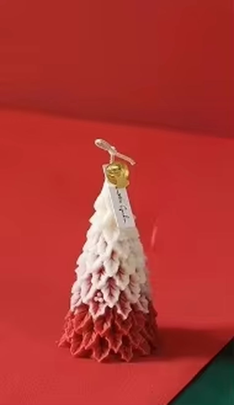 Christmas Tree Scented Candle Soy Wax Christmas Cedar Candle Atmosphere Decoration Event Holiday Gift