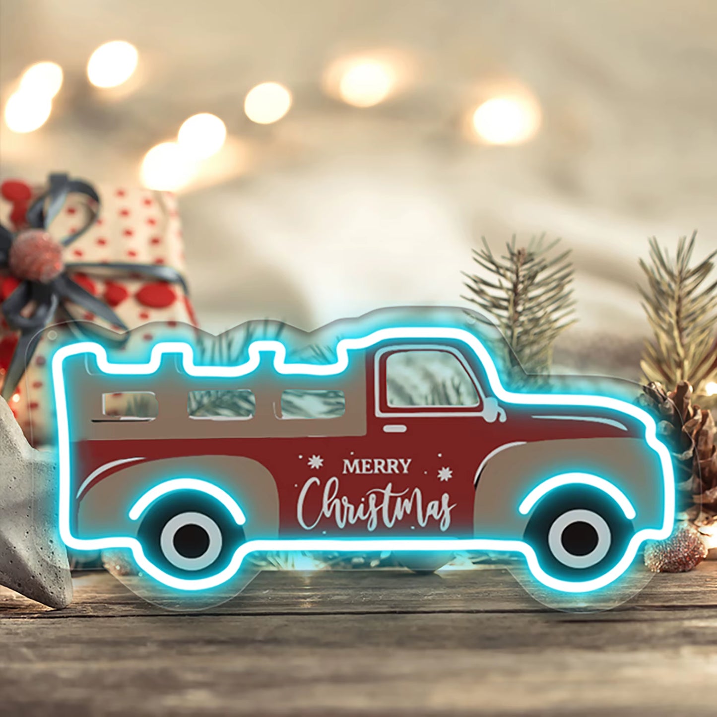 1PC Cool Car UV Neon Signs Light, LED Neon Sign, Valentines Decorations,New Years Decorations,Wedding Decorations