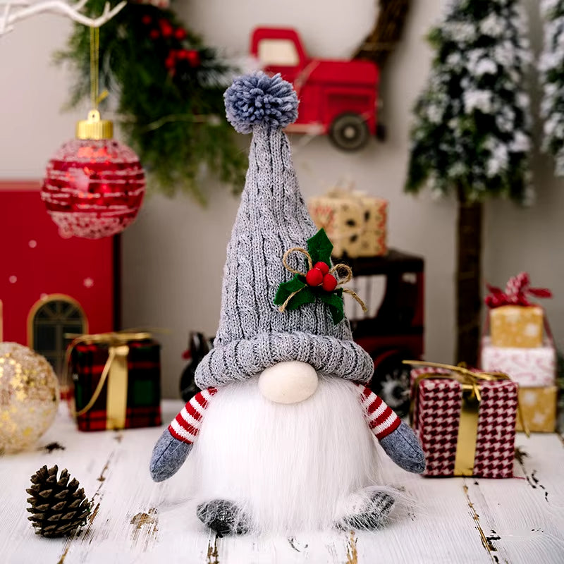30cm Glow-in-the-Dark Gnome Squad: The Faceless Elves Who Bring Holiday Cheer and Confusion!