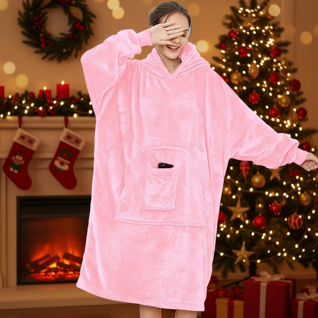 Wearable Blanket for Women Men Oversized Blanket Sweatshirt Super Soft Warm Comfortable Wearable Blanket Hoodie Dropshipping